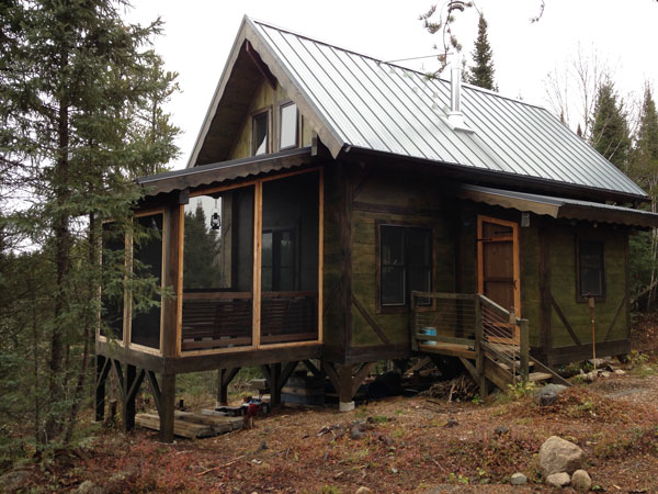 Return To The Wee Ely Cabin Sala Architects