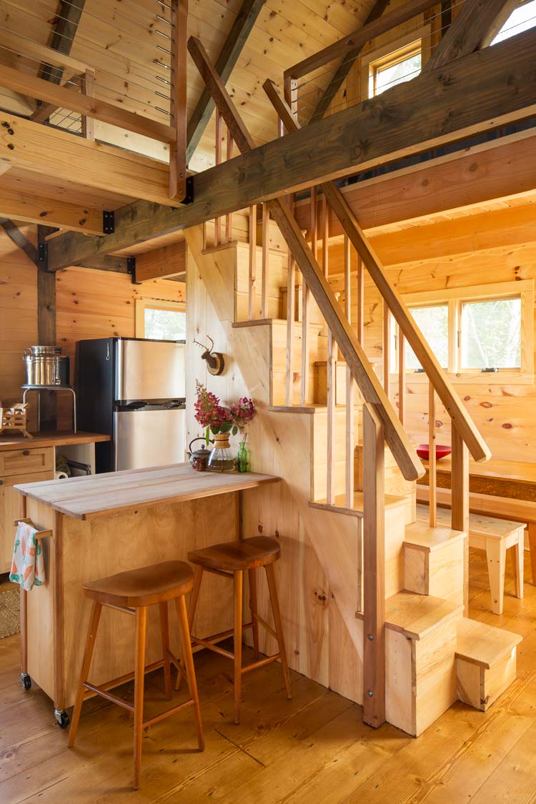 Loft Stairs - Alternating Tread Space Saving Stairs for Loft