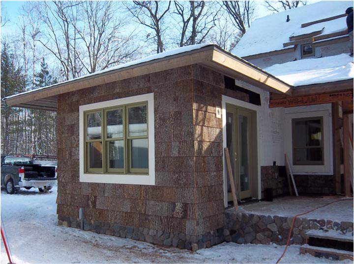 Dale Mulfinger Bark Siding SALA Architects 