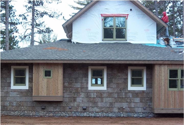 Dale Mulfinger Bark Siding SALA Architects