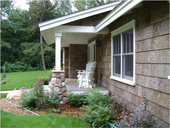 Dale Mulfinger Bark Siding SALA Architects